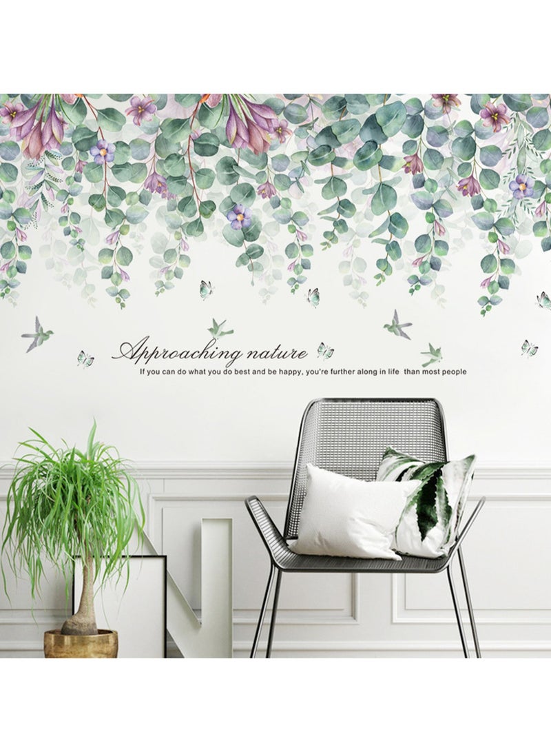 Tropical Background Wall Decoration Bedroom Warm Room Layout Embellishment Self-Adhesive Painting - Image 1