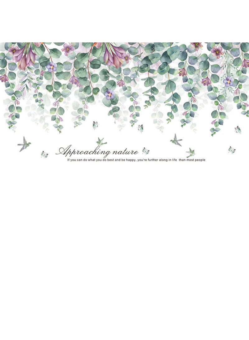 Tropical Background Wall Decoration Bedroom Warm Room Layout Embellishment Self-Adhesive Painting - Image 2