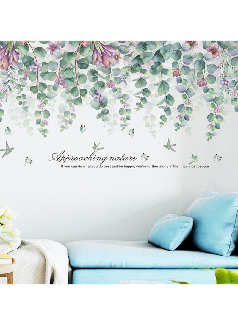 Tropical Background Wall Decoration Bedroom Warm Room Layout Embellishment Self-Adhesive Painting - Image 4
