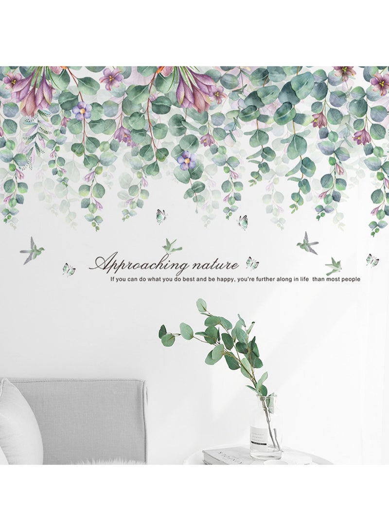 Tropical Background Wall Decoration Bedroom Warm Room Layout Embellishment Self-Adhesive Painting - Image 5