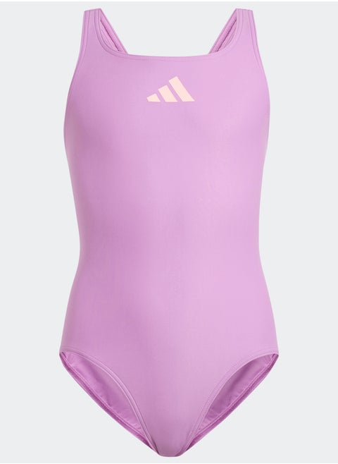 Solid Small Logo Swimsuit