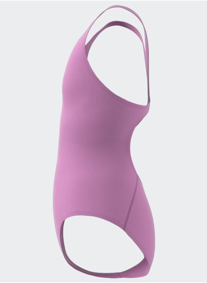 Adidas - Solid Small Logo Swimsuit - Image 1
