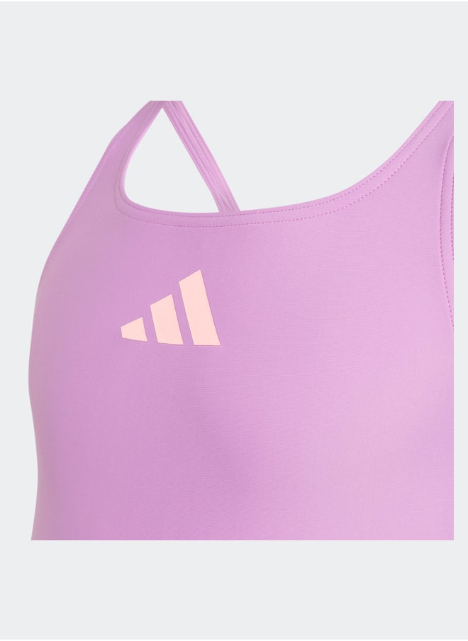 Adidas - Solid Small Logo Swimsuit - Image 1