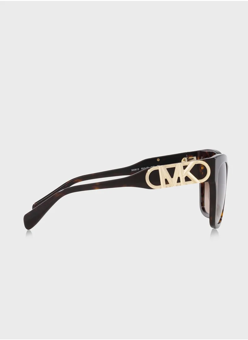 Michael Kors 0Mk2182U Oversized Sunglasses