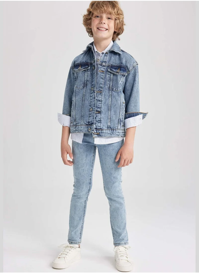 DeFacto Boy Oversize Fit Denim Jacket