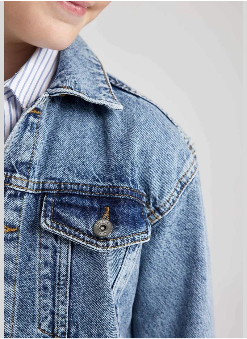 DeFacto Boy Oversize Fit Denim Jacket
