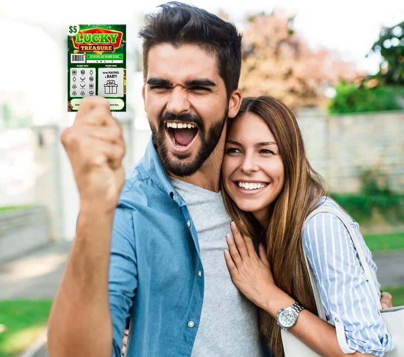 Jayour 6 Pack - Pregnancy Announcement Lottery Scratch-Off Tickets | 4x6 Authentic Looking | Great for Baby Announcements | Perfect for Pregnancy Announcement for Grandparents, Future Dad, or Friends! - Image 5