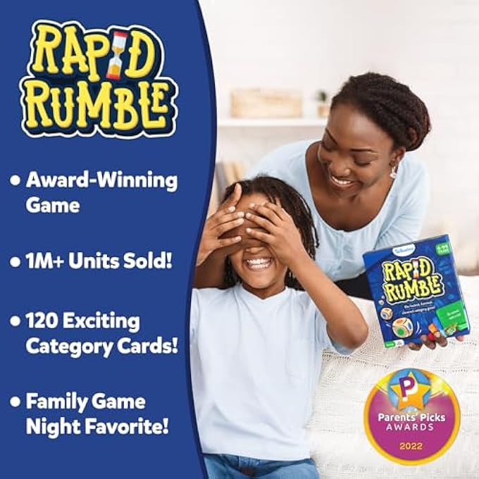 Skillmatics Rapid Rumble - Fast-Paced Board Game for Kids, Teens & Adults, Fun for Family Game Night & Educational Toy, Quick-Thinking Card Game, Gift for Ages 6, 7, 8, 9 & Up - Image 3