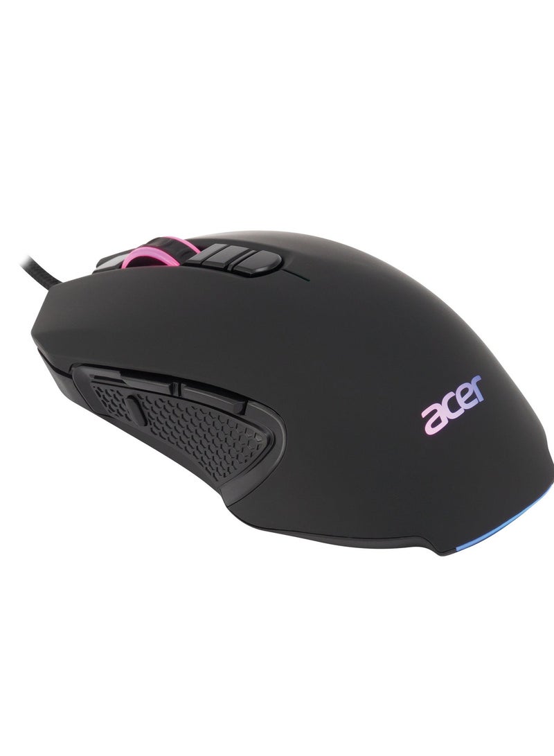 Acer Wired USB Gaming Mouse OMW160 Black - Image 5