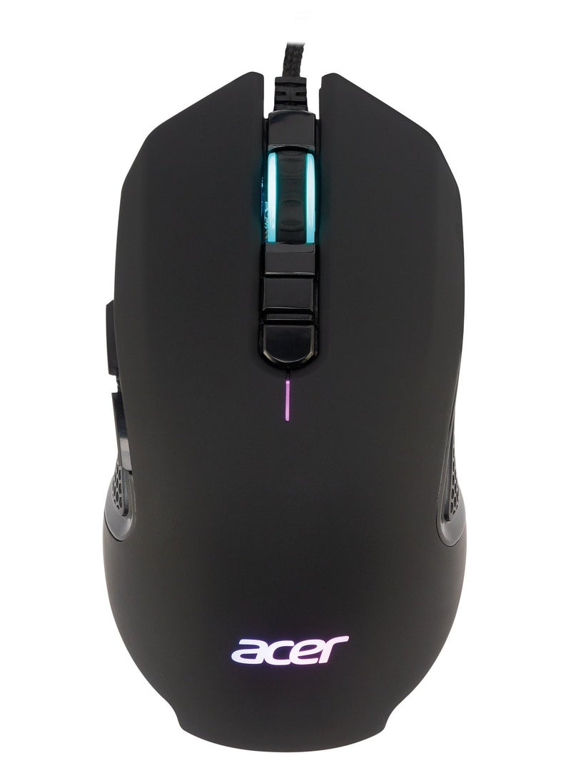 Acer Wired USB Gaming Mouse OMW160 Black - Image 1