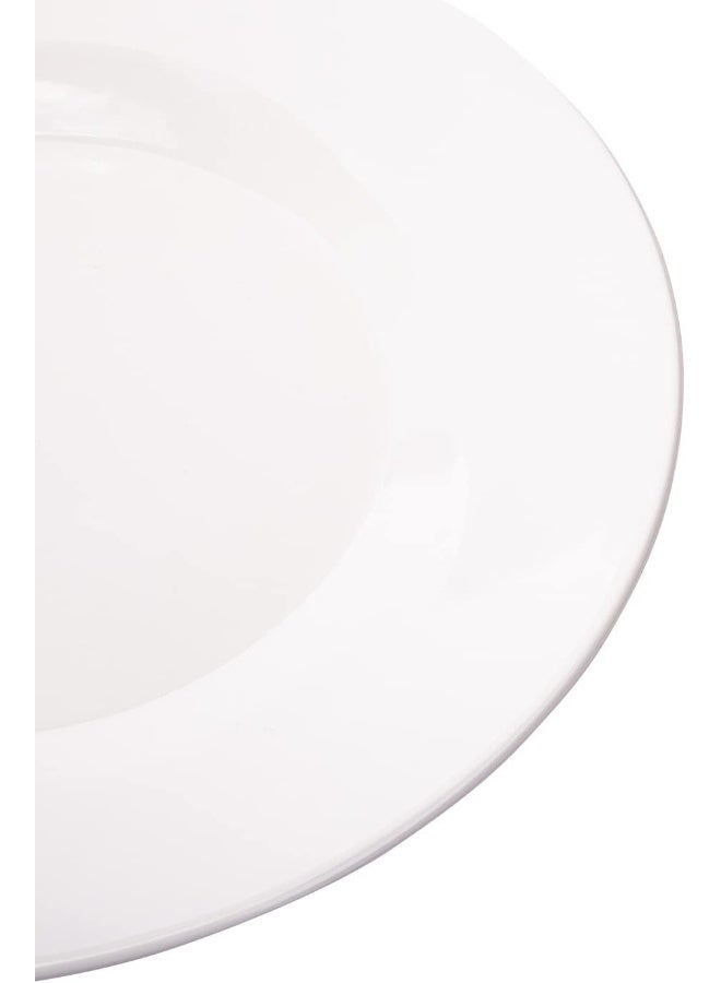 AKDC M/Mine Dinner Plate L(26cm) xW(26cm) xH(3cm) White - Image 3
