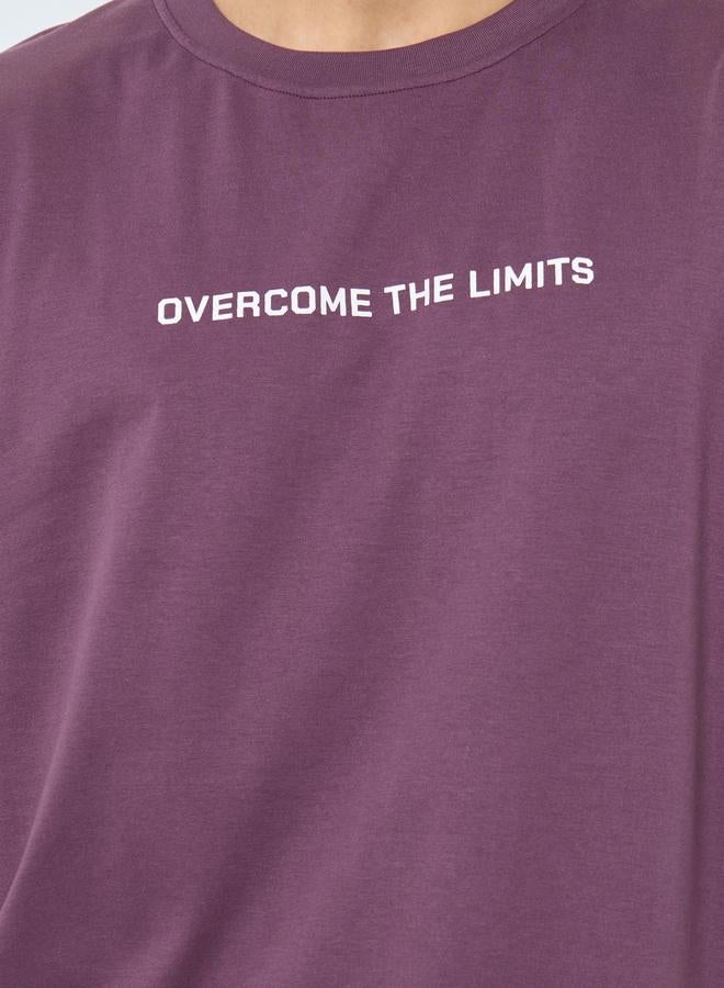 Styli Active Cotton Rich Oversized Athleisure T-Shirt - Image 4