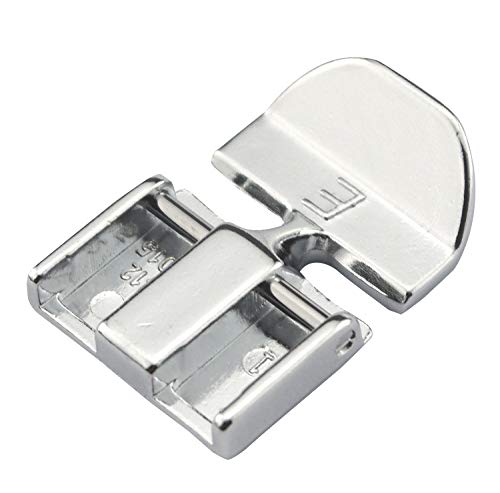 ZIGZAGSTORM 4128015-45 Snap on Zipper Presser Foot (E) for Viking D,1,2,3,4,5,6,7 Sewing Machine ALT:4123226-01, 4123805-45, 4123805-01 4128015-45 - Image 2