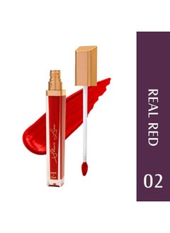 Glam 21 Glam21 Sheer Lips Lipstick ; Extra Pigmented & Nonsticky ; Long Staying ; Smudge & Transfer Proof; 8 Gm ; Real Red02  - Image 3