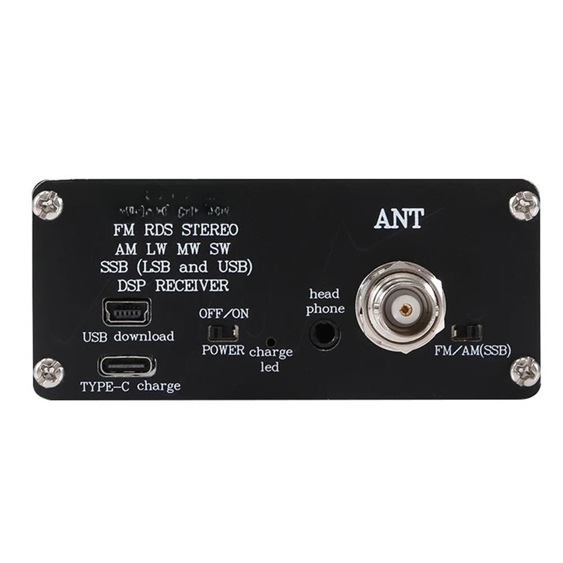 ATS-20+ SI4732 Full Waveband Radios Receiver Frequency Modulation AM (MW & SW) SSB (LSB & USB) Covering Commercial Amateur Radiobands - Image 4