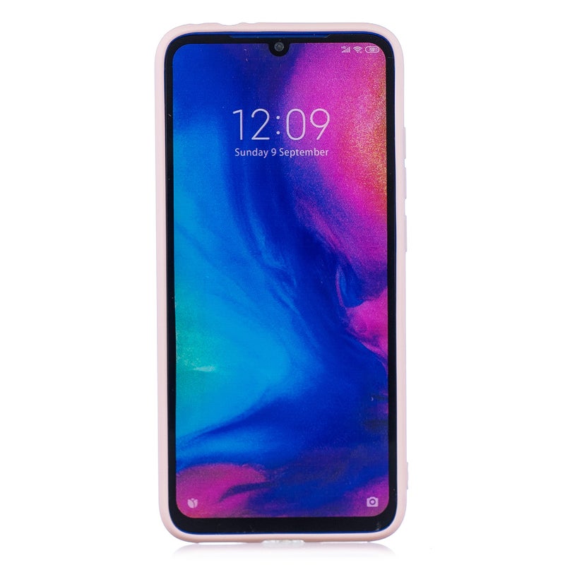 Generic (Unbranded) For Redmi note 7 Lovely Candy Color Matte TPU Anti-scratch Non-slip Protective Cover Back Case Light blue - Image 3