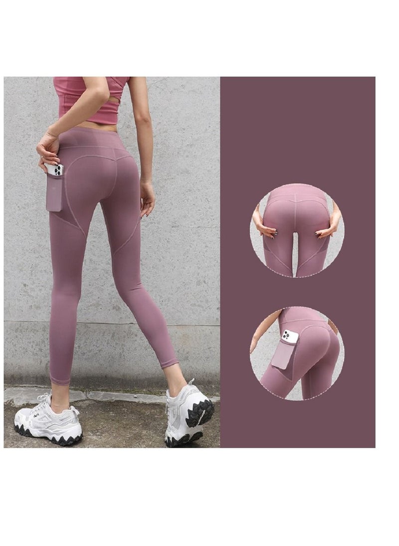 Loquat - Ladies Running Yoga Pants - Image 1