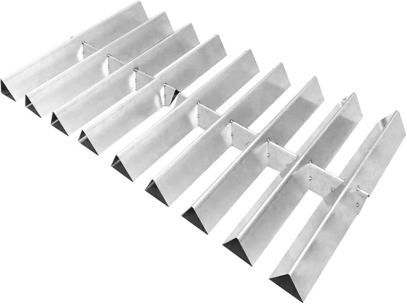 bbq777 bbq777 15 78 Flavorizer Bar Heat Shields Replacement Parts for Weber 9896 Stainless Steel Flavorizer Bar for Summit Silver A and B for Summit Gold A4 and B4 for Summit Platinum A4 and B4 