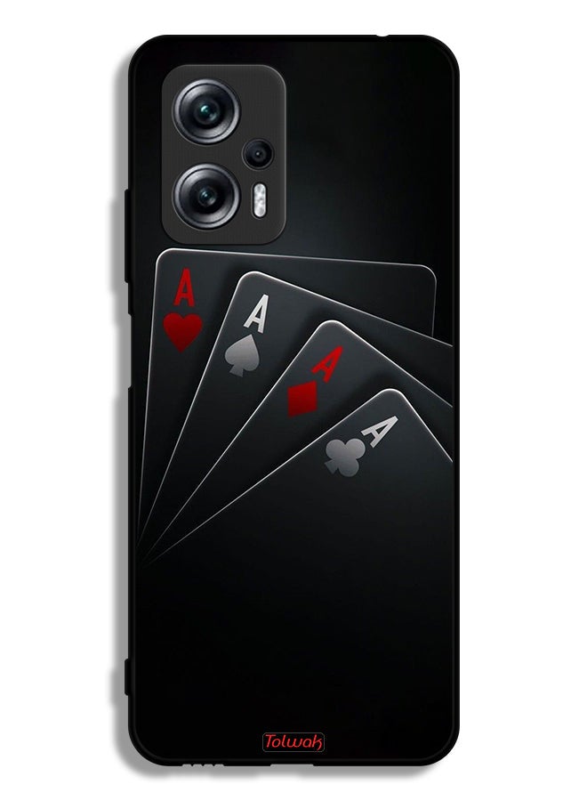 Tolwak Xiaomi Poco X4 GT Protective Case Cover Cards A - Image 2