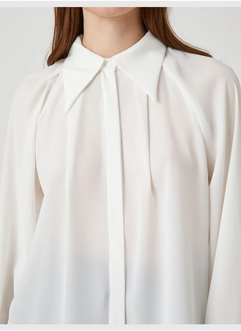 كوتون Jewel Detail Shirt