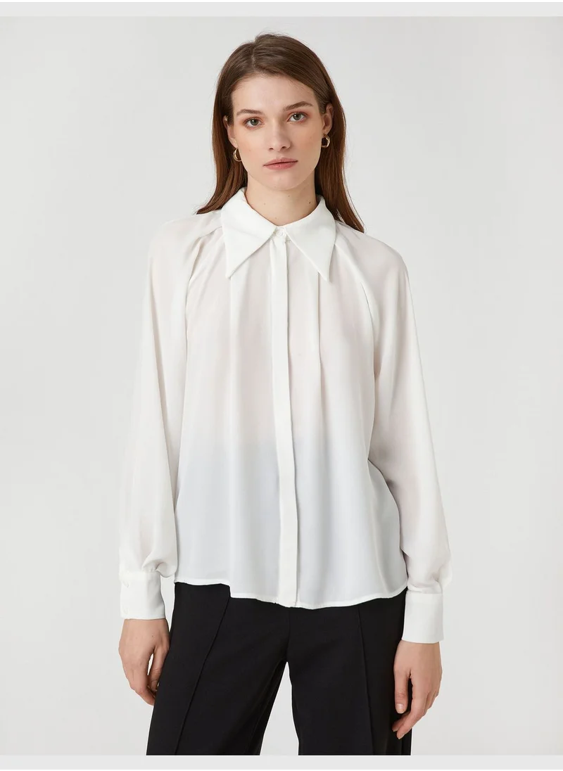 كوتون Jewel Detail Shirt