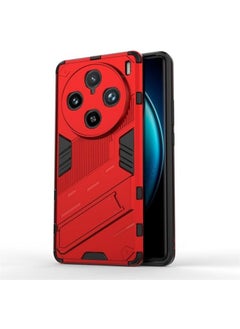 Case Compatible with Vivo X100 Pro 5G 2023, 2-in-1 TPU+PC Dual Layer Combo Shockproof Ultra-Thin Protective Phone Back Cover with Kickstand