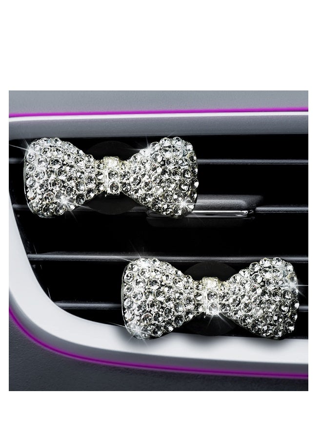 Car Air Vent Clip Charms, Car Accessories For Women, Rhinestone Car Accessories - Image 1