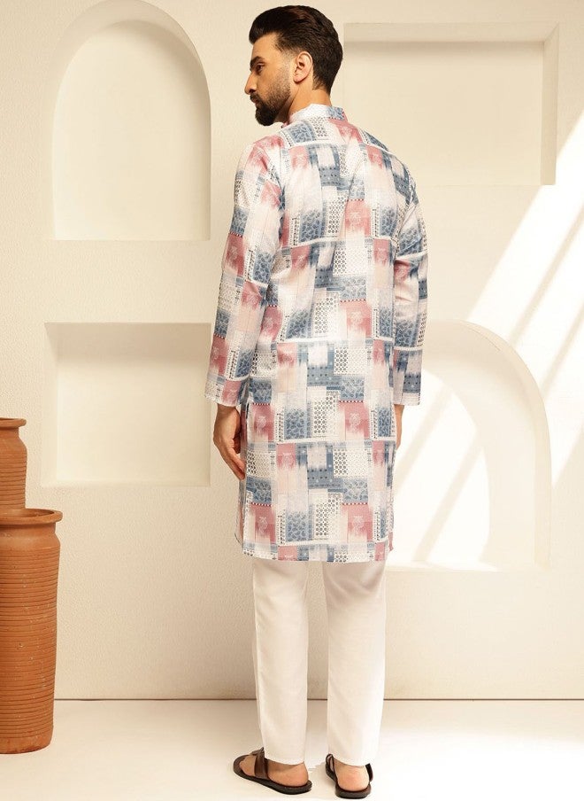 Sojanya قميص سوجانيا للرجال مع بيجاما مطبوعة - Image 5