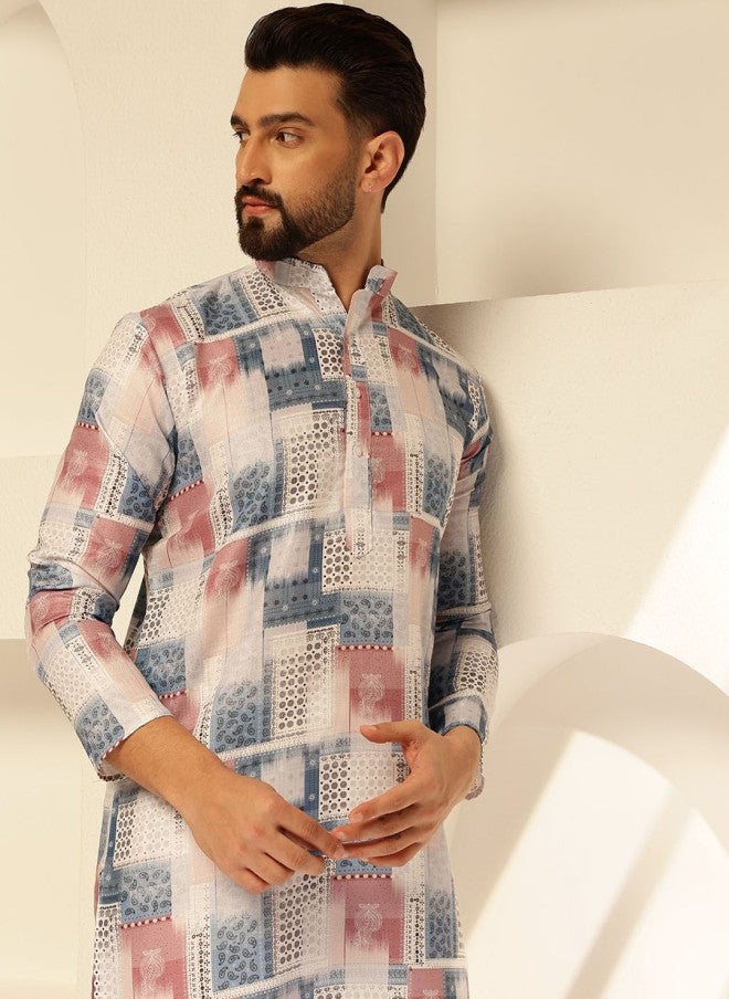 Sojanya قميص سوجانيا للرجال مع بيجاما مطبوعة - Image 2