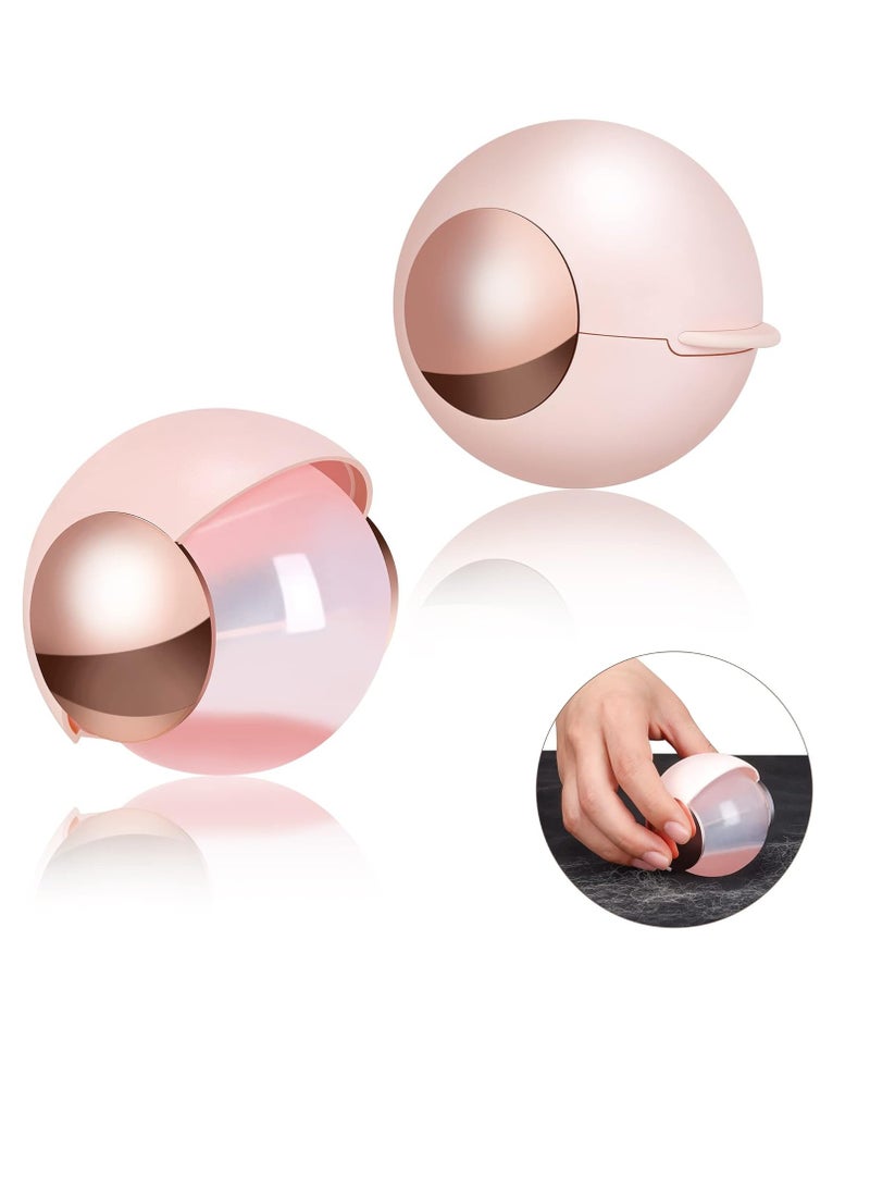 Generic Washable and Reusable Lint Roller Ball, Sticky Portable Pet Hair Removal Tool for Clothing, Furniture, Carpets, Beds, Sofas, and More (Pink)  - Image 1