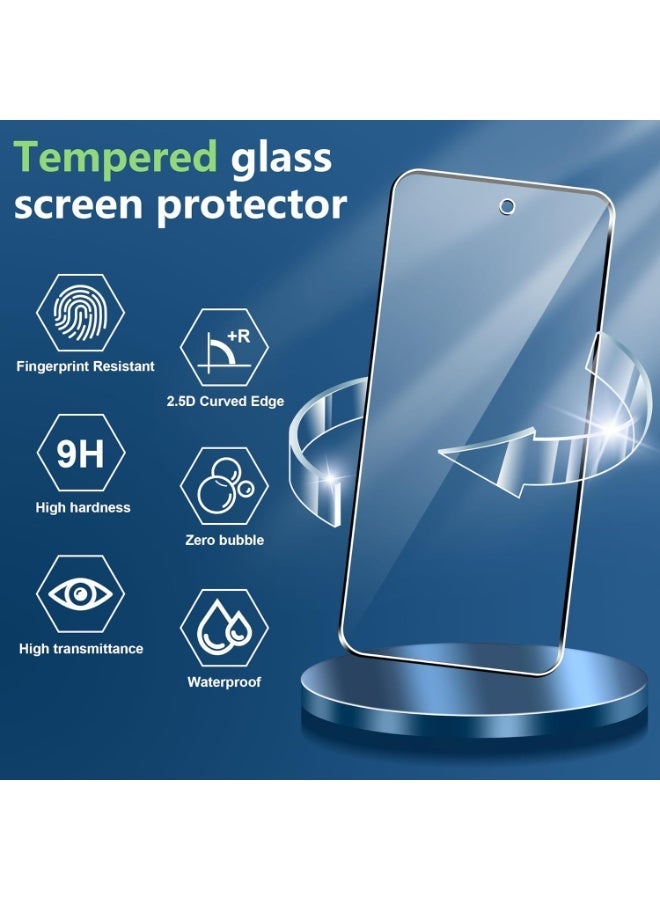 TIGER Premium 3-Pack Tempered Glass Screen Protector for 6.7-inch Edge Smartphones – 9H Hardness Anti-Scratch, Anti-Fingerprint, Ultra Clear High Transparency Screen Guard, Bubble-Free Installation, Durable Protective Glass - Image 4