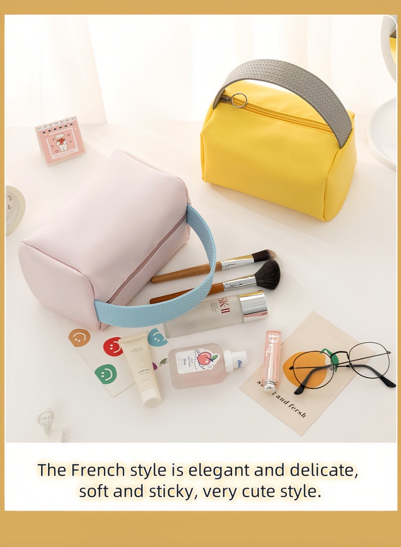 Candy Makeup Bag Travel Portable Cosmetics Pink Storage Bag - Image 2