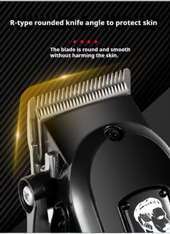 Solimpia Electric hair clipper barber tool retro oil head carving electric trimmer men's hair trimmer  - Image 2