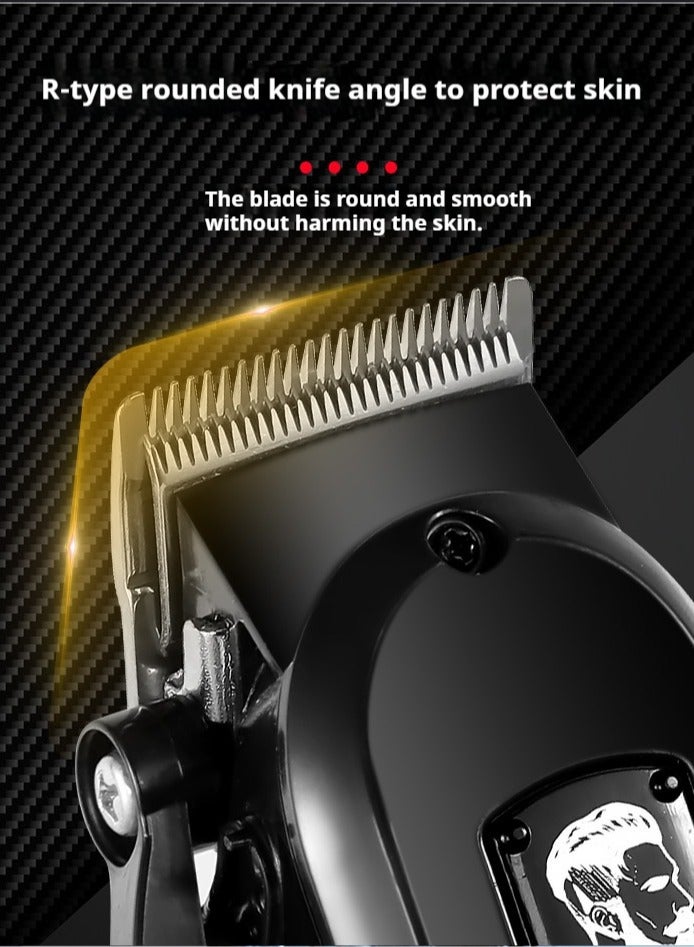 سولمبيا أداة تقطيع الشعر اللاسلكية للرجال: مقصات الشعر المهنية للتربية الدقيقة، قابلة للشحن قوية - Máquina para Cortar Pelo de Hombre - Image 2