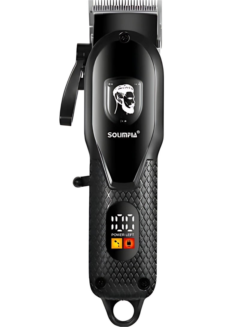 سولمبيا أداة تقطيع الشعر اللاسلكية للرجال: مقصات الشعر المهنية للتربية الدقيقة، قابلة للشحن قوية - Máquina para Cortar Pelo de Hombre - Image 1