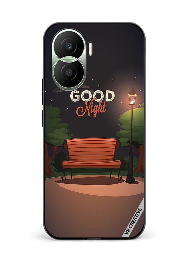VR CREATIVE Protective Case Cover For Honor Play7T Pro Good Night Design Multicolour - Image 1