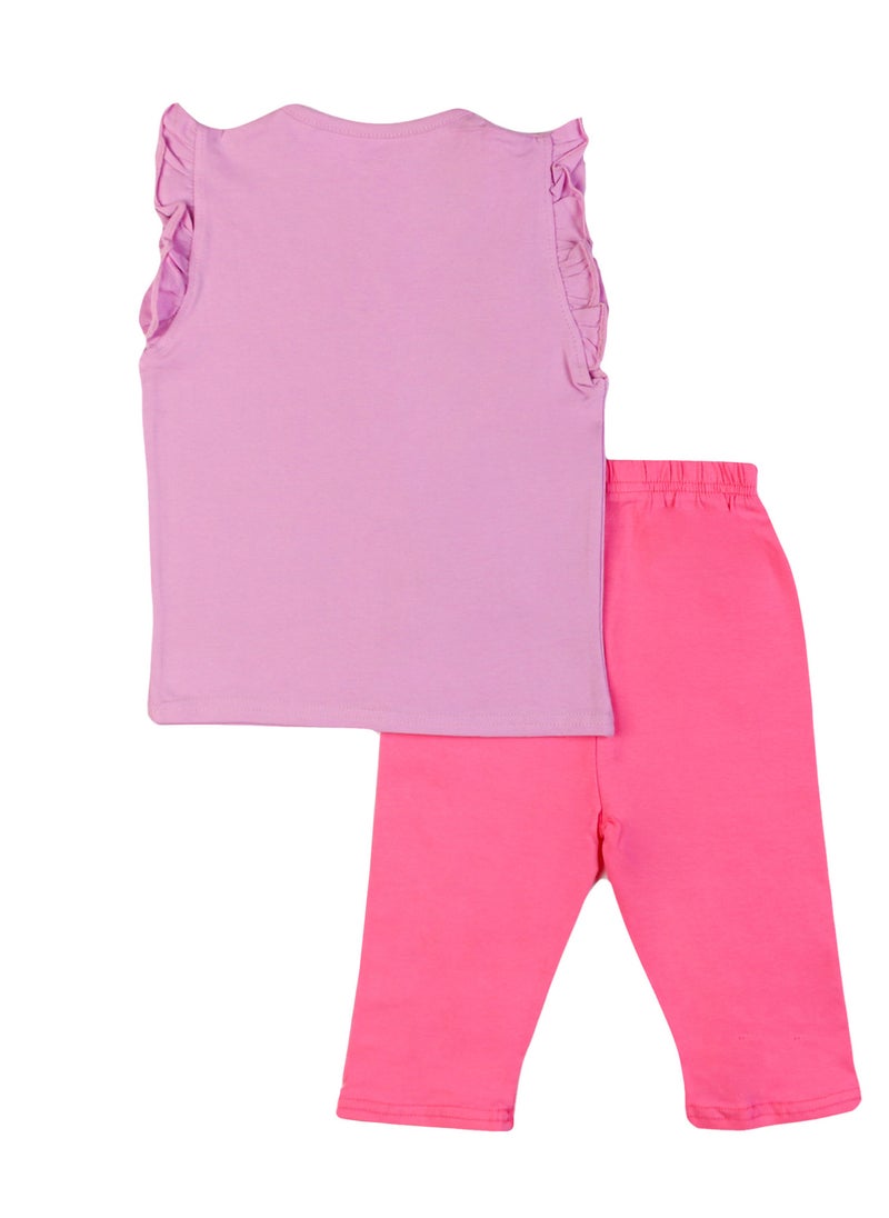 Zercon Summer Pajama Set for Girls  - Image 3