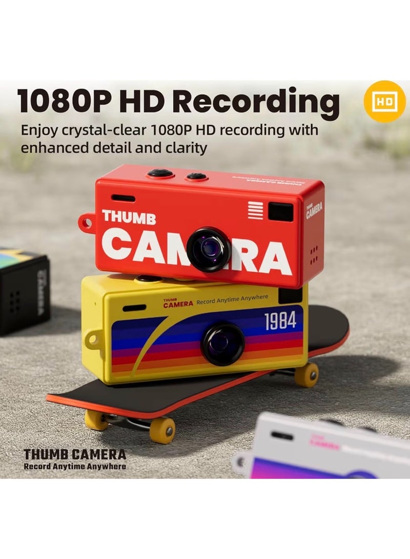 Sweet Cathy Mini Digital Camera 1080P HD Keychain Camcoder Vintage Photo and Video Tiny - Image 3