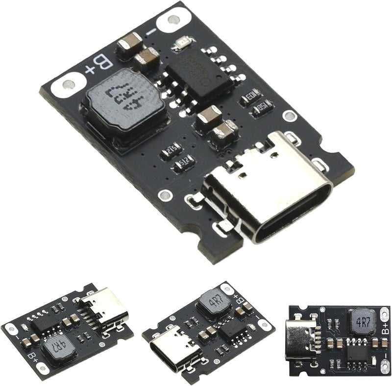 وحدة شواحن سريعة لبطاريات LiFePO4 3.2V/3.6V تيار 2.4A منفذ Type C تصميم منخفض استهلاك الطاقة لوحة PCB للشحن السريع - Image 2