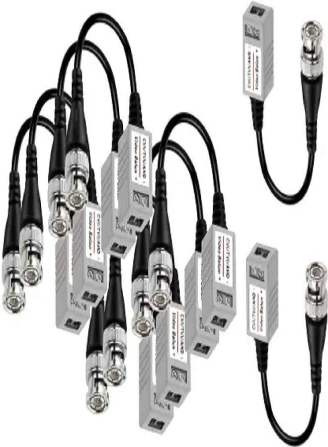 Seaspirit 10pcs BNC Cable Extend Coupler Connector Transceiver for CCTV Camera and DVR Wire Connector - Image 1