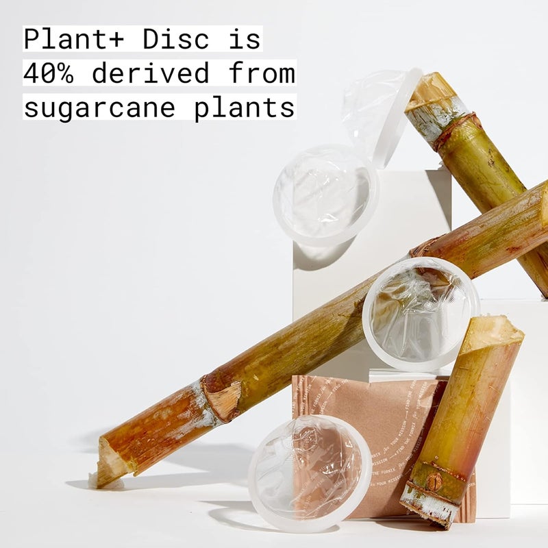 FLEX Plant Plus Disc | Plant-Based Disposable Period Discs | Tampon and Cup Alternative | Capacity of 5 Super Tampons | Menstrual Disc Made with Sustainable Medical-Grade Plant Polymers | 12 Count - Image 4