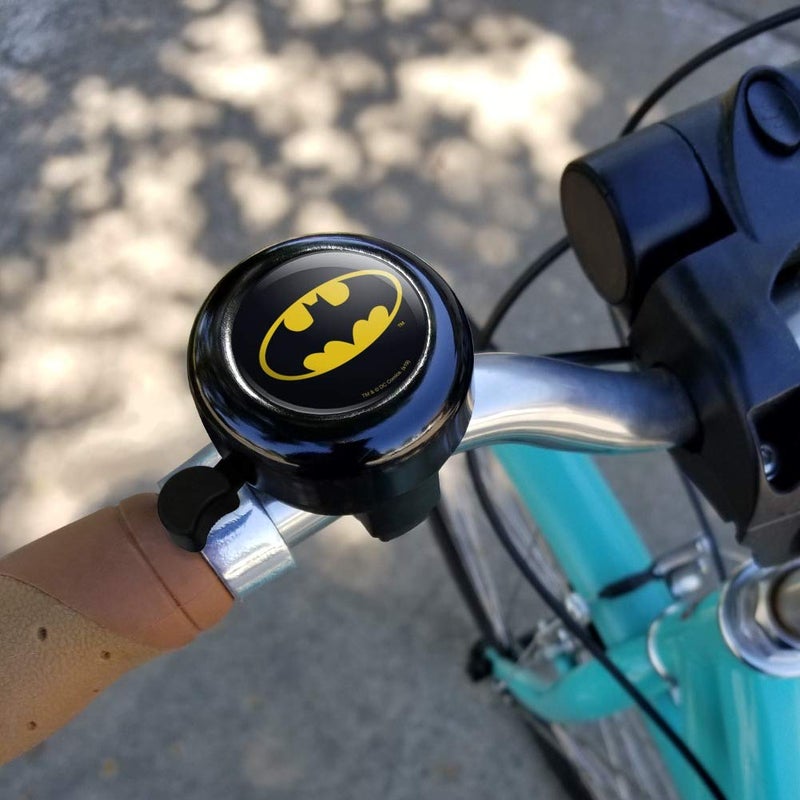 GRAPHICS & MORE Batman Classic Bat Shield Logo Bicycle Handlebar Bike Bell - Image 2