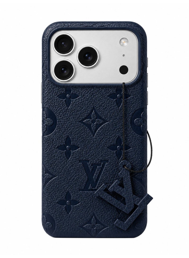 Premium Case for iPhone 17 Pro -Navy Blue - Image 2