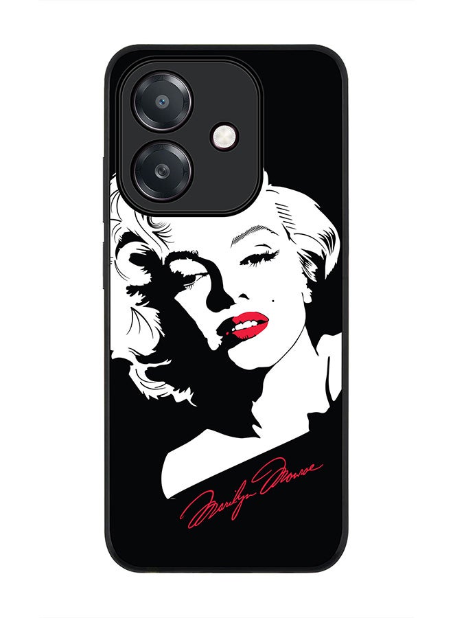 Stylizedd For Oppo A5i Case,Slim fit Camera Protection, Shockproof Thin Phone cover  - Marilyn Monroe
