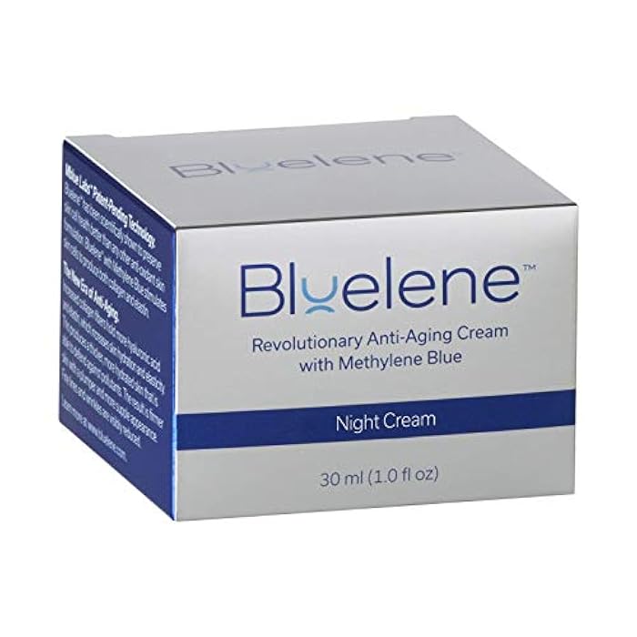Bluelene Night Cream, Revolutionary Anti Wrinkle Face Cream with Methylene Blue (30 ml). Suitable for Sensitive Skin - Image 3