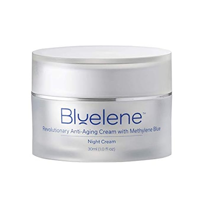 Bluelene Night Cream, Revolutionary Anti Wrinkle Face Cream with Methylene Blue (30 ml). Suitable for Sensitive Skin - Image 1