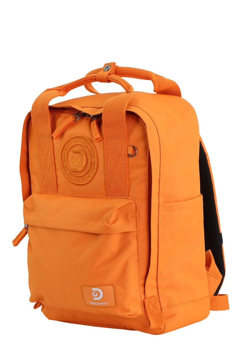 Discovery Discovery Cave Backpack 13L – Lightweight, Eco-Friendly Laptop Backpack, Everyday Bag with Multiple Pockets. Orange
