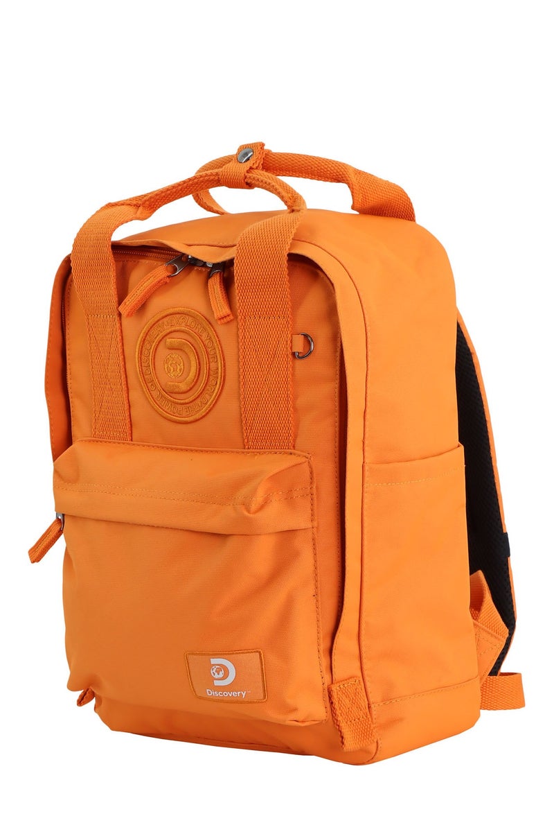 Discovery Discovery Cave Backpack 13L – Lightweight, Eco-Friendly Laptop Backpack, Everyday Bag with Multiple Pockets. Orange  - Image 2
