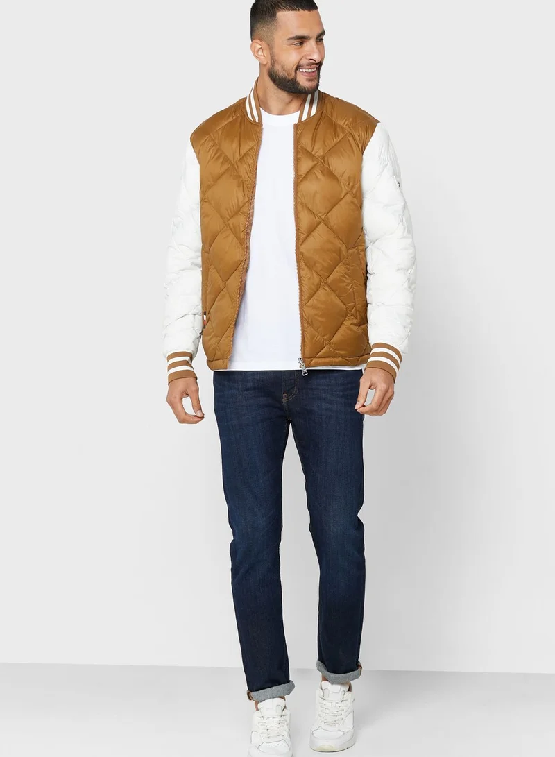 TOMMY HILFIGER Reversible Regular Fit Bomber Jacket