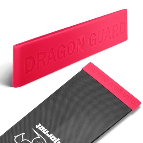 Dragon Guard Tip Protector for Dragon Boat Paddles (red) - Image 1